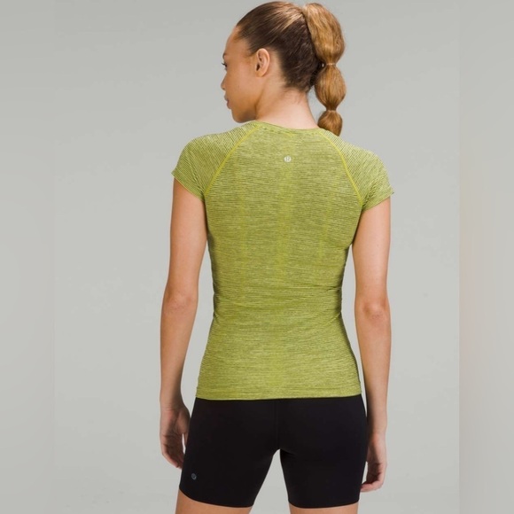 Lululemon | Swiftly Tech Short Sleeve, Wee are from Space Sonic Yellow 4 - Picture 3 of 10